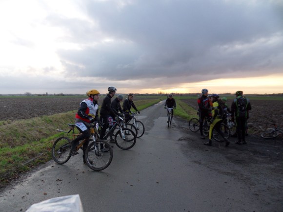 Cyclistes VTT Ronde des rois