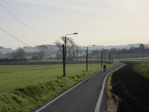 Route dans le Ferrain