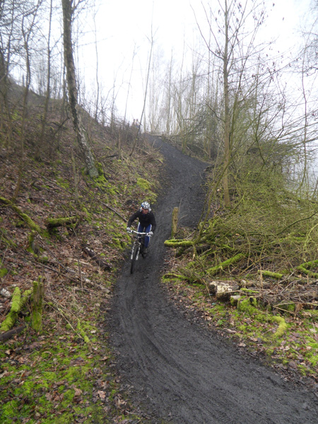 Descente dans les terrils- Rando des renards des sables 2013