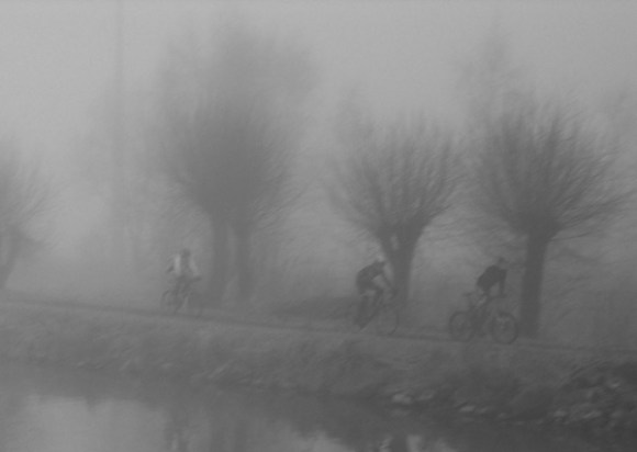 Cyclistes en VTT - Rando des renards des sables 2013