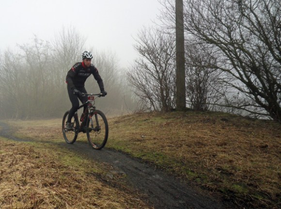 Cycliste en VTT - Rando des renards des sables 2013