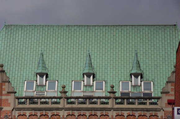 Toit de l'hôtel de ville (détail) - Orchies