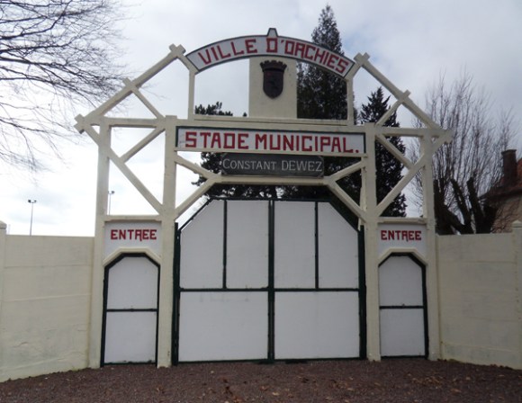 Entrée du stade municipal - Orchies