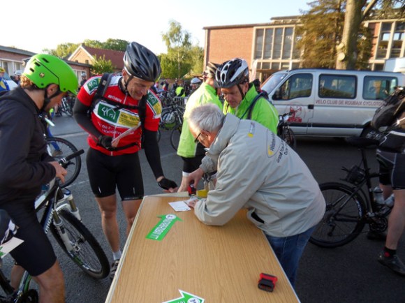 Départ - Paris Roubaix VTT 2013