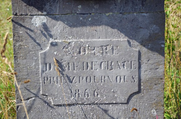 Inscription - Potale - Avesnois