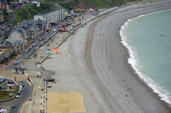 Plage - Fécamp - Véloroute de la côte d'albâtre