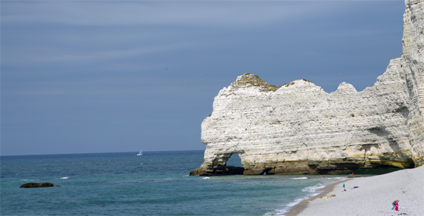 Falaises d'Etretat - Véloroute de la côte d'albâtre