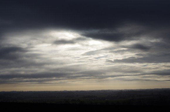 Ciel gris nuageux- Monts des Flandres