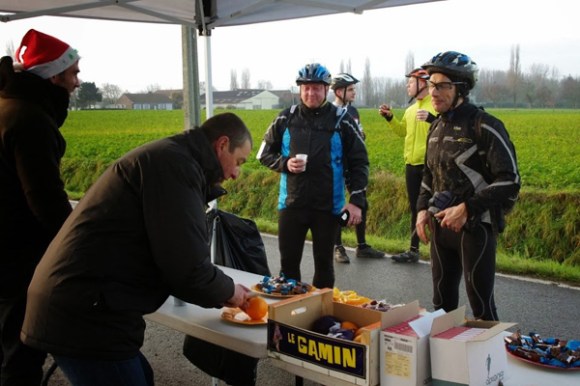 Ravitailement -  Ronde de Noël Roncq 2013