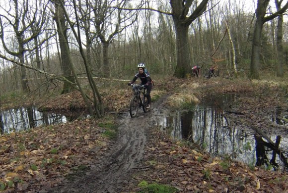 Cyclistes VTT - Randonnée du bois des dames Gosnay 2014