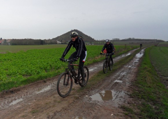 Cyclistes VTT - Randonnée du bois des dames Gosnay 2014A