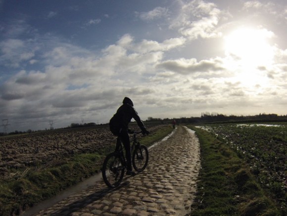 Cycliste - Ronde verte de la Pévèle VTT 2014 - Bersée
