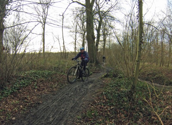 Cycliste - Ronde verte de la Pévèle VTT 2014 - Bersée