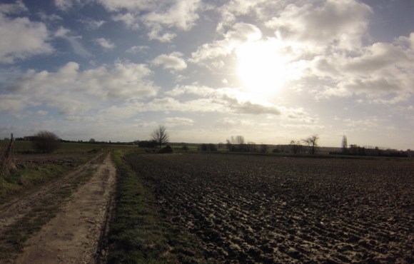 Paysage - Ronde verte de la Pévèle VTT 2014 - Bersée