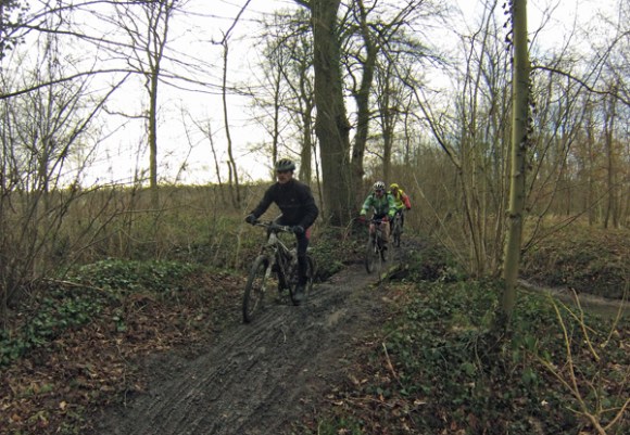 Cycliste - Ronde verte de la Pévèle VTT 2014 - Bersée