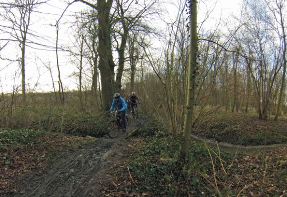 Cycliste - Ronde verte de la Pévèle VTT 2014 - Bersée