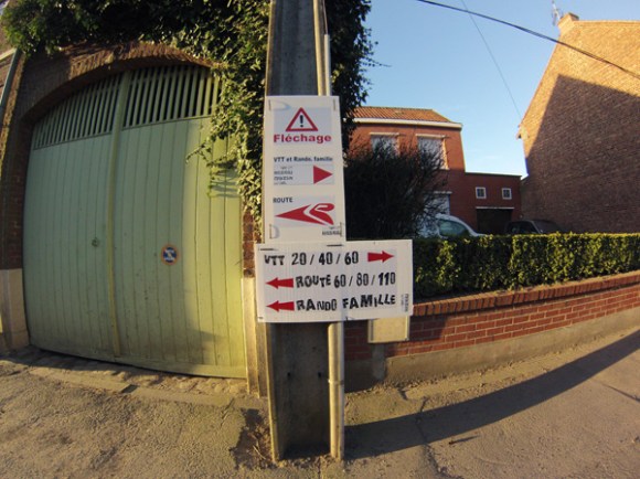 Panneau indicateur - Transpeveloise 2014