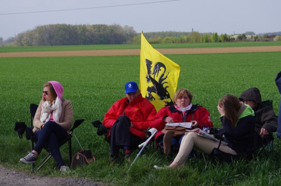 Paris Roubaix 2014 - Pavé de Gruson - spectateurs