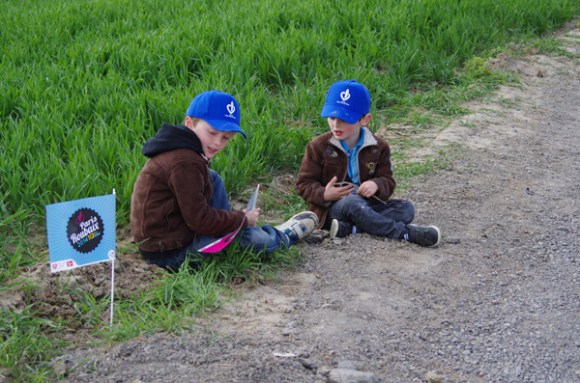 Paris Roubaix 2014 - Pavé de Gruson - spectateurs