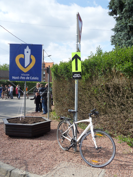 Paris Roubaix 2014 - Pavé de Gruson - mon vélo