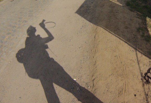 Paris Roubaix 2014 - Pavé de Gruson - ombre