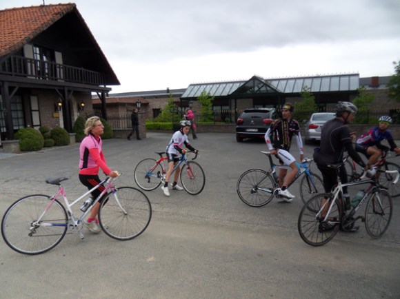 Cycliste - Les belles censes 2014 - Anstaing