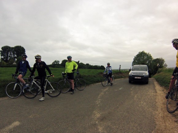 Cycliste - Les belles censes 2014 - Anstaing