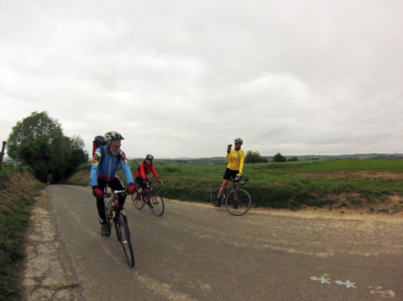 Cycliste - Les belles censes 2014 - Anstaing