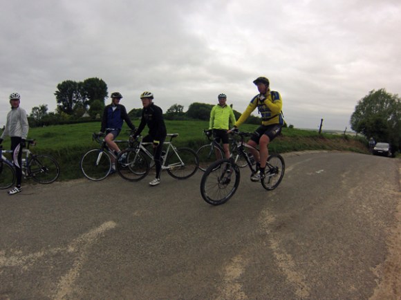 Cycliste - Les belles censes 2014 - Anstaing