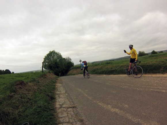 Cycliste - Les belles censes 2014 - Anstaing