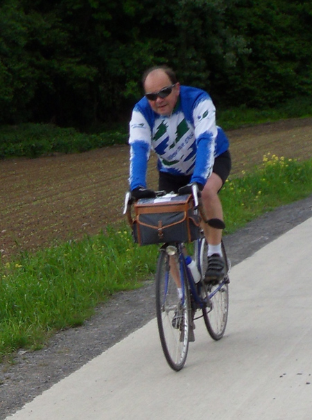 Cycliste - Les belles censes 2014 - Anstaing