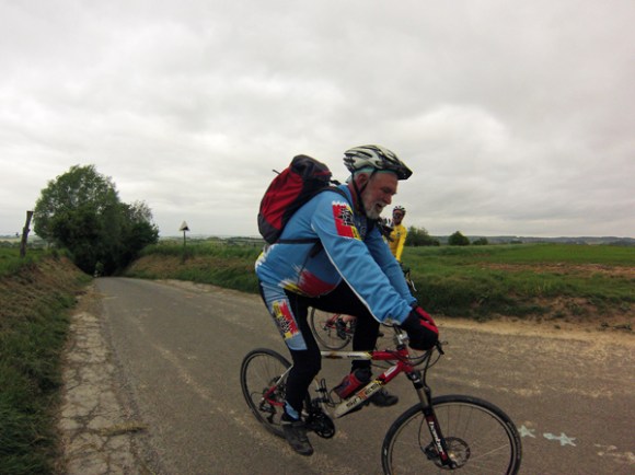 Cycliste - Les belles censes 2014 - Anstaing