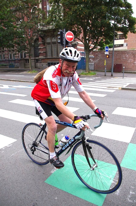 Lille Bray Dunes 2014 - Départ Boulevard Louis XIV - Cyclistes