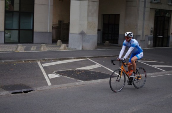 Lille Bray Dunes 2014 - Départ Boulevard Louis XIV - Cyclistes