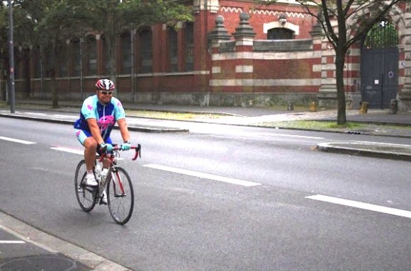Lille Bray Dunes 2014 - Départ Boulevard Louis XIV - Cyclistes