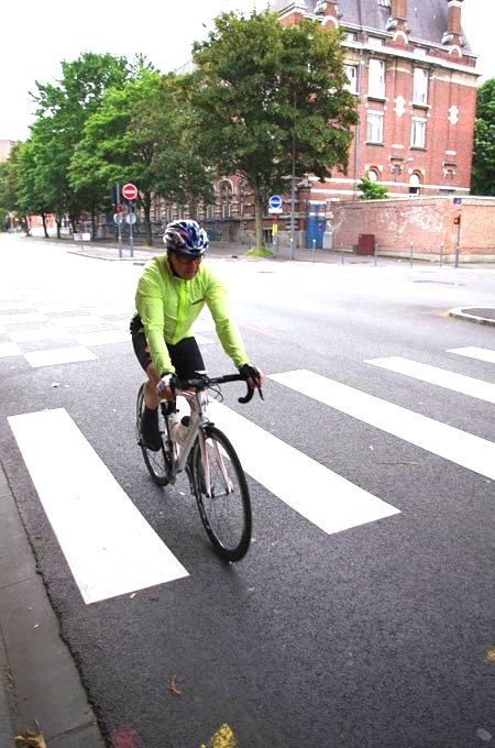 Lille Bray Dunes 2014 - Départ Boulevard Louis XIV - Cyclistes