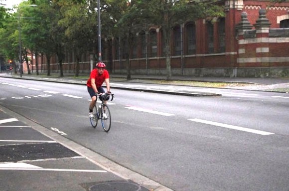 Lille Bray Dunes 2014 - Départ Boulevard Louis XIV - Cyclistes