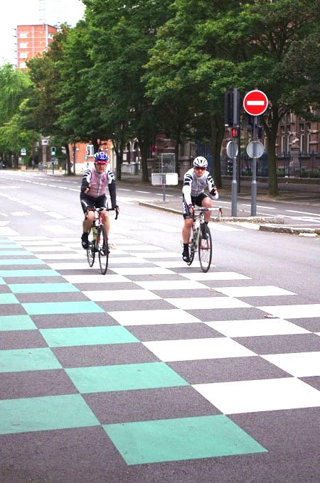 Lille Bray Dunes 2014 - Départ Boulevard Louis XIV - Cyclistes