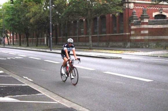 Lille Bray Dunes 2014 - Départ Boulevard Louis XIV - Cyclistes