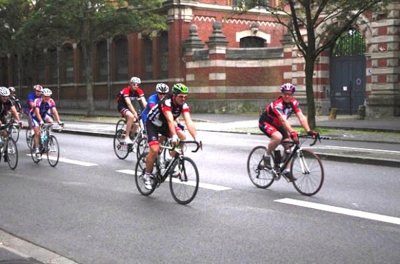 Lille Bray Dunes 2014 - Départ Boulevard Louis XIV - Cyclistes