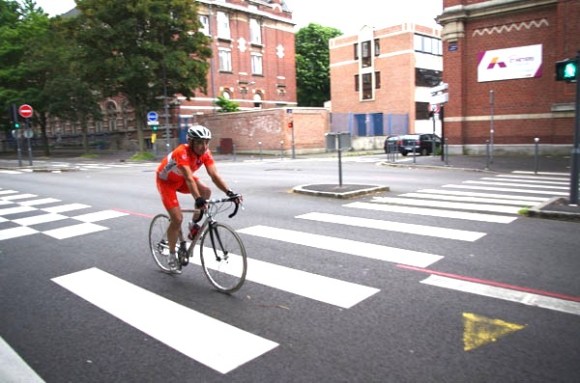 Lille Bray Dunes 2014 - Départ Boulevard Louis XIV - Cyclistes