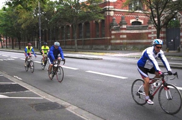 Lille Bray Dunes 2014 - Départ Boulevard Louis XIV - Cyclistes