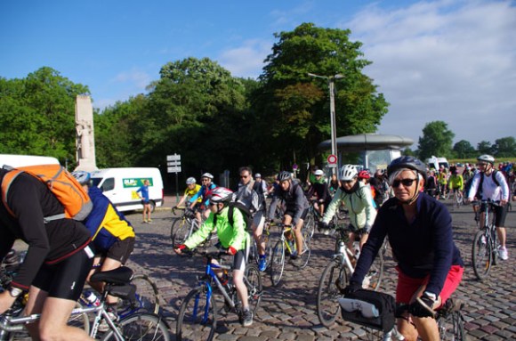 Cyclothon 2014 - Départ