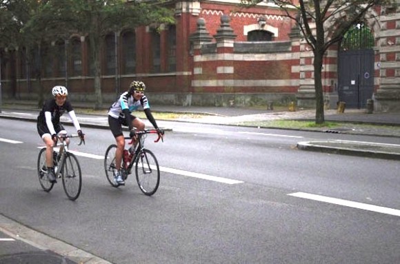 Lille Bray Dunes 2014 - Départ Boulevard Louis XIV - Cyclistes