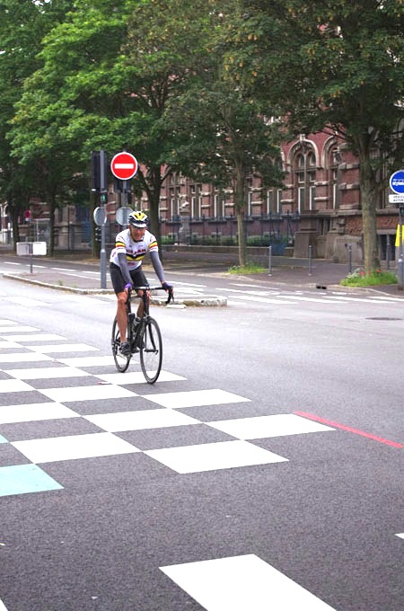 Lille Bray Dunes 2014 - Départ Boulevard Louis XIV - Cyclistes