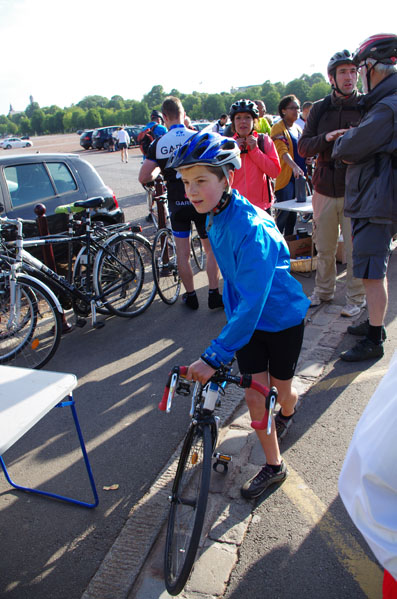 Cyclothon 2014 - Départ