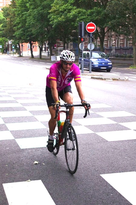 Lille Bray Dunes 2014 - Départ Boulevard Louis XIV - Cyclistesv