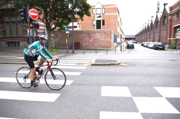 Lille Bray Dunes 2014 - Départ Boulevard Louis XIV - Cyclistes