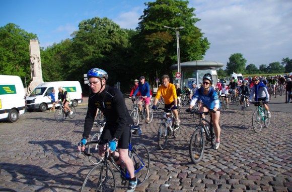 Cyclothon 2014 - Départ