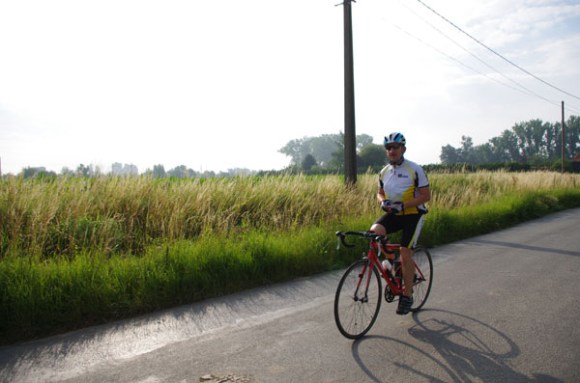 Brevet Roland Plamon - Seclin 2014 - cycliste